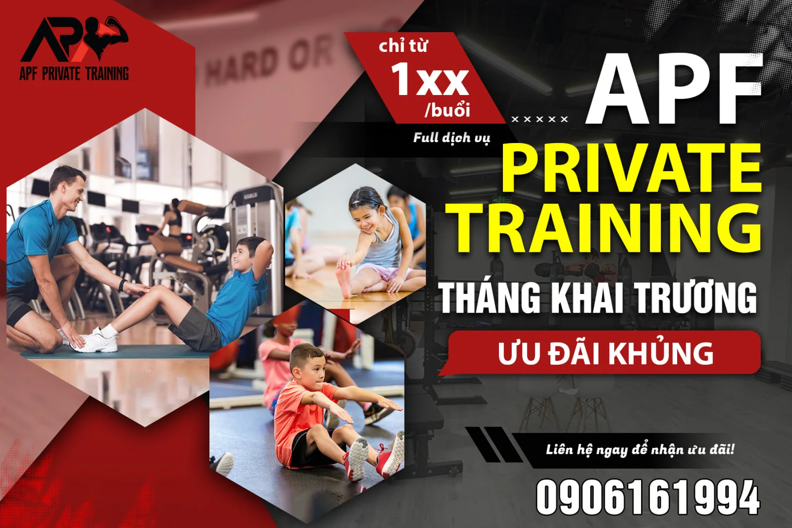 Ấn phẩm truyền thông APF Private Training